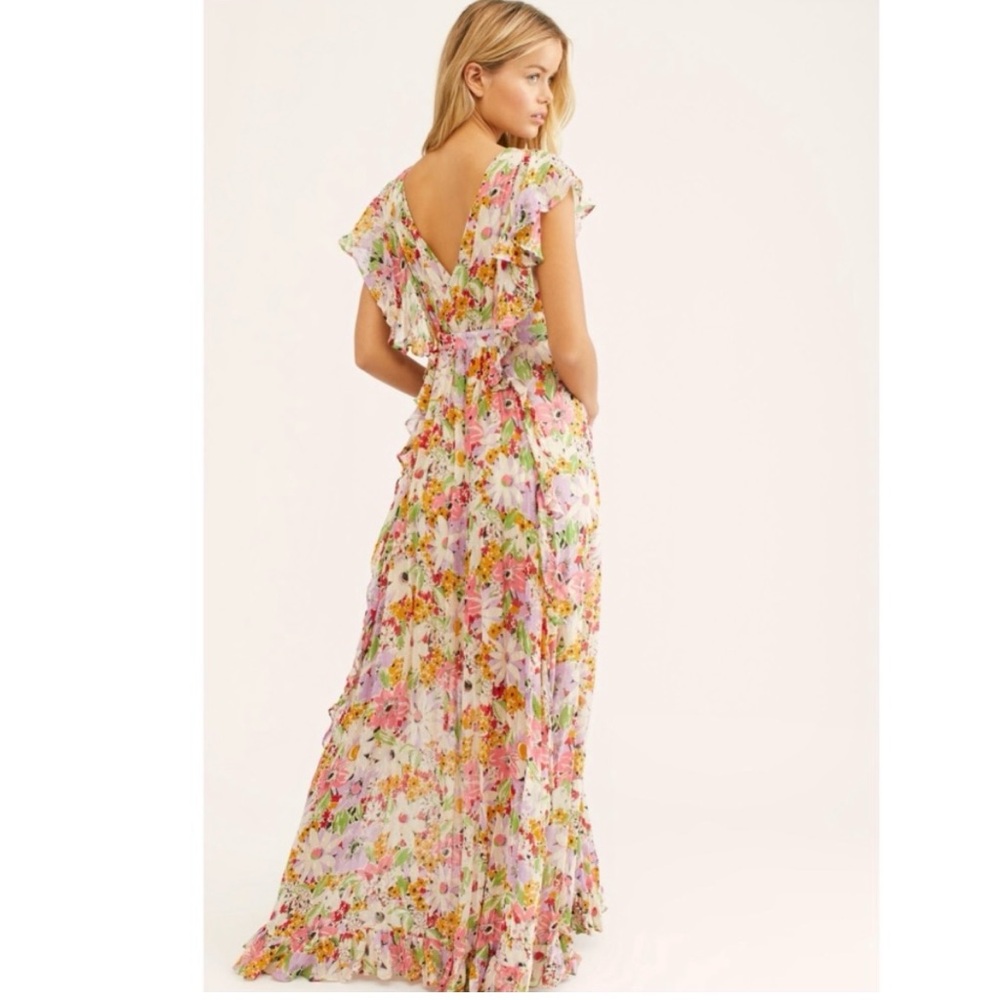 By Timo Delicate Semi Ruffle Dress Size Small - Picture 2 of 13
